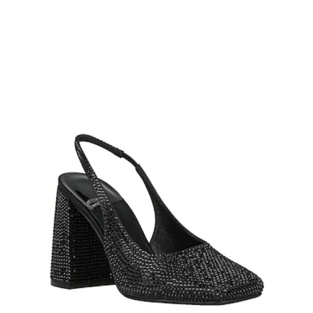 Jeffrey Campbell Black Slingback Heels